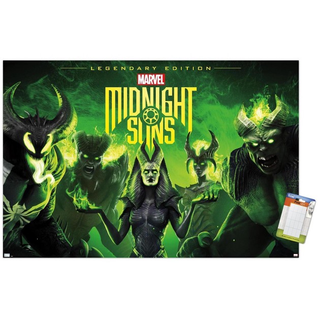 Trends International Marvel Midnight Suns Legendary Key Art Unframed Wall Poster Prints