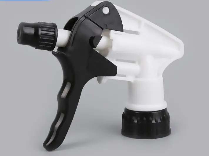 Black trigger sprayers 28/400 white red blue customized color for plastic trigger spray bottle