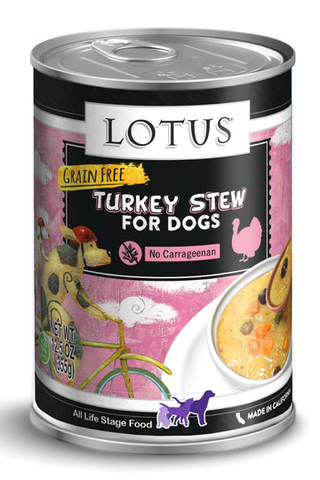 Lotus Turkey Stew Canned Dog Food