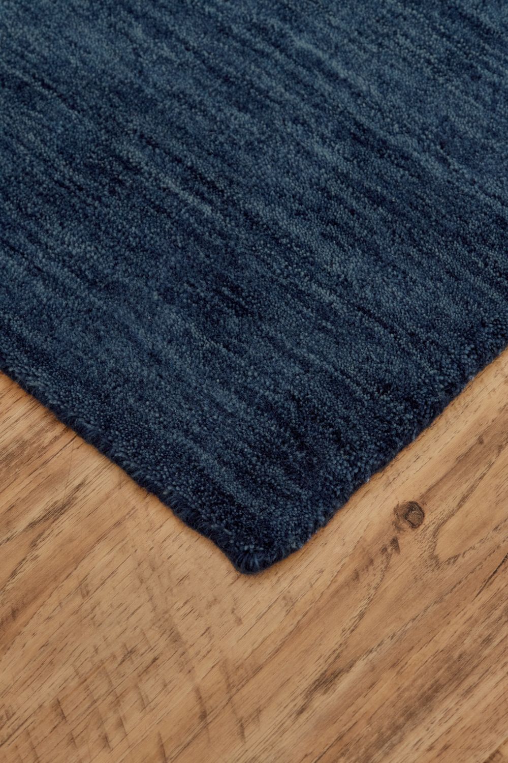 Celano Hand Woven Midnight Navy Blue Rug by BD Fine