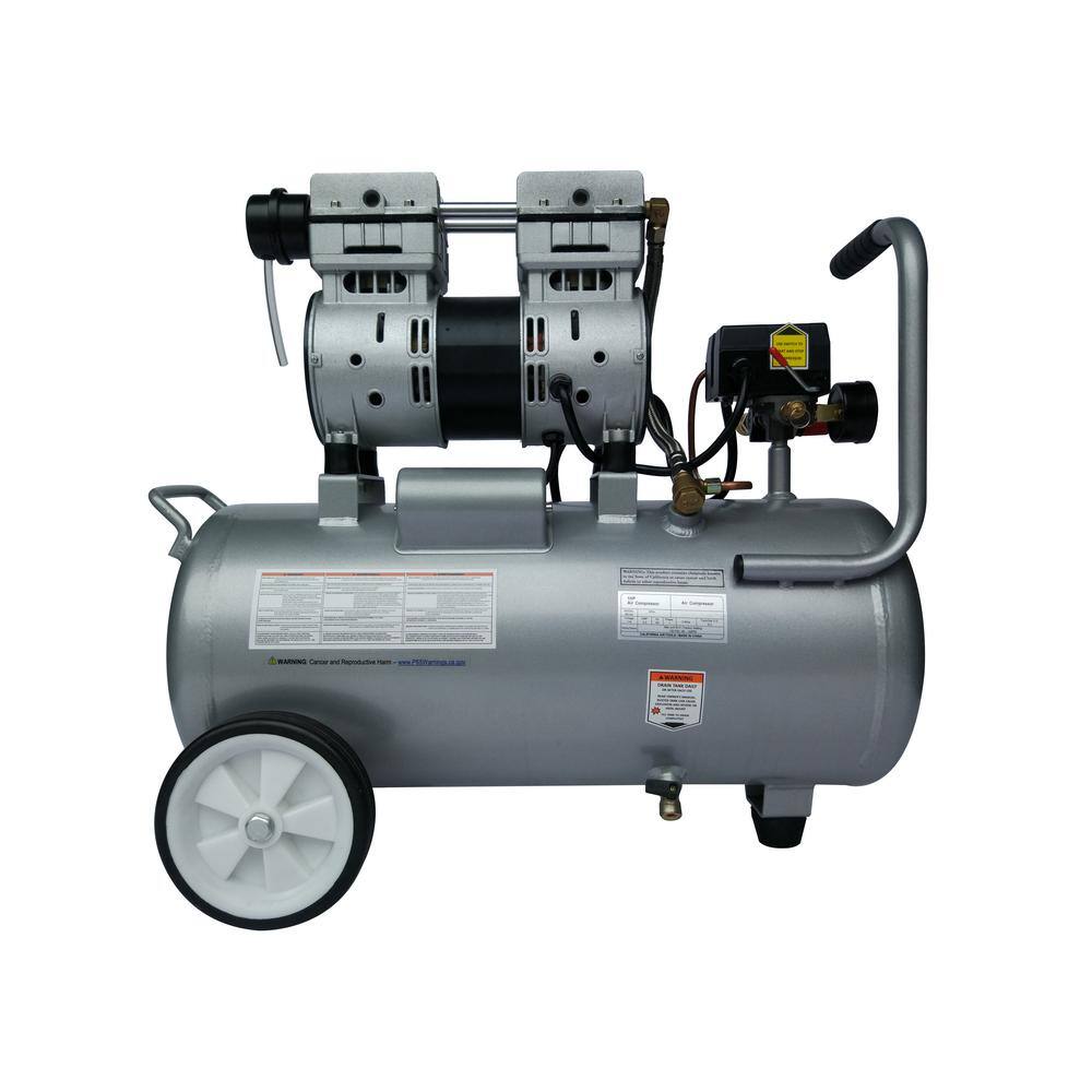 California Air Tools 8.0 Gal. 1.0 HP Aluminum Air Tank Ultra-Quiet and Oil-Free Portable Electric Lightweight Air Compressor 8010A