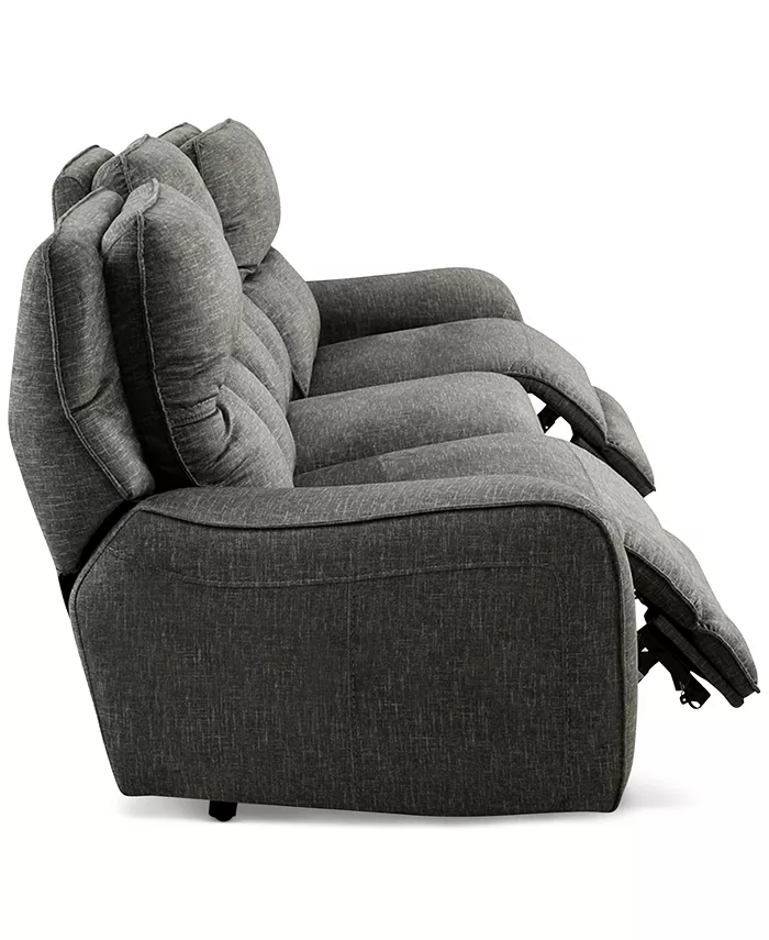 Furniture CLOSEOUT! Terrine 3-Pc. Fabric Sofa with 2 Power Motion Recliners