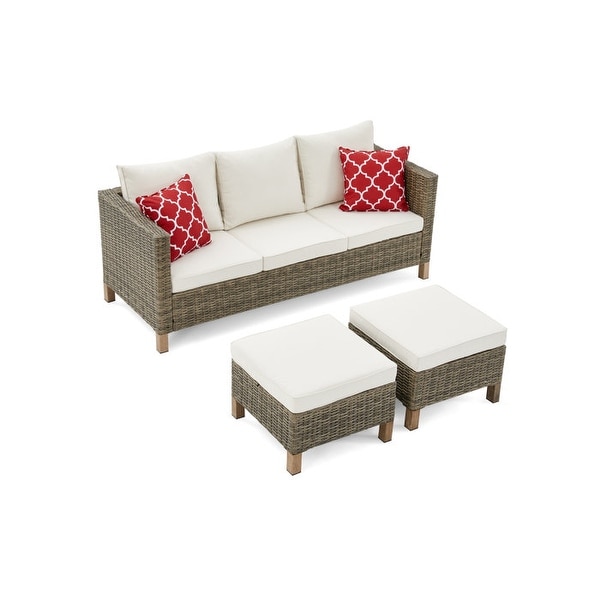 7 Piece Sectional Seating Group with Cushions