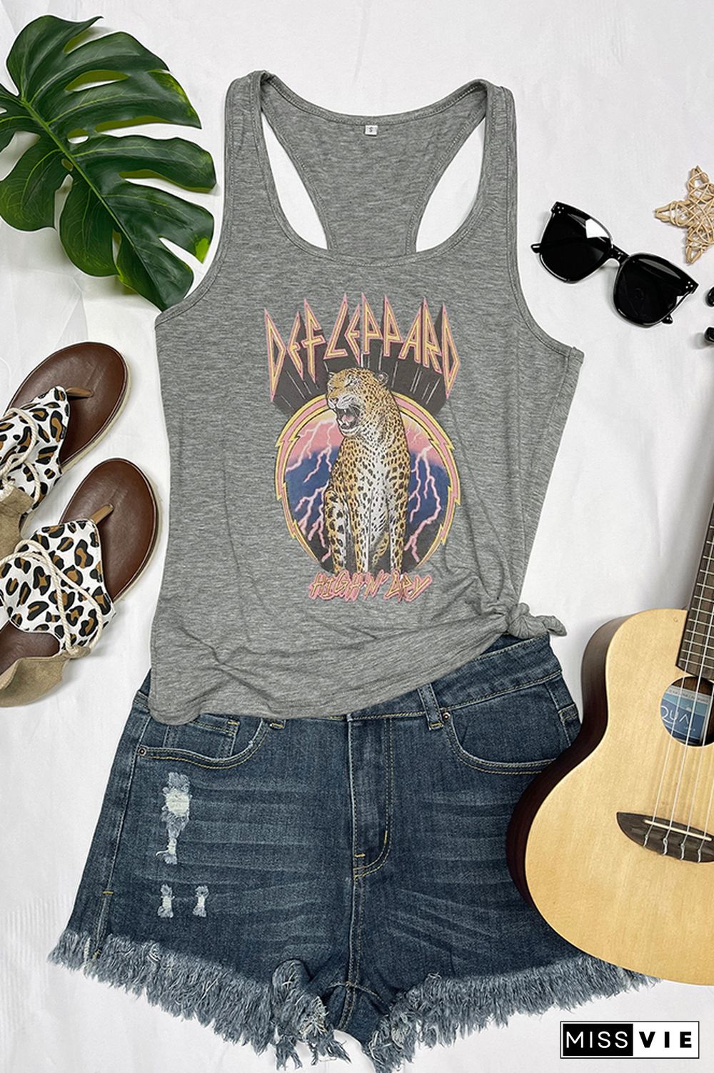 Def Leppard Sleeveless Tank Top Wholesale