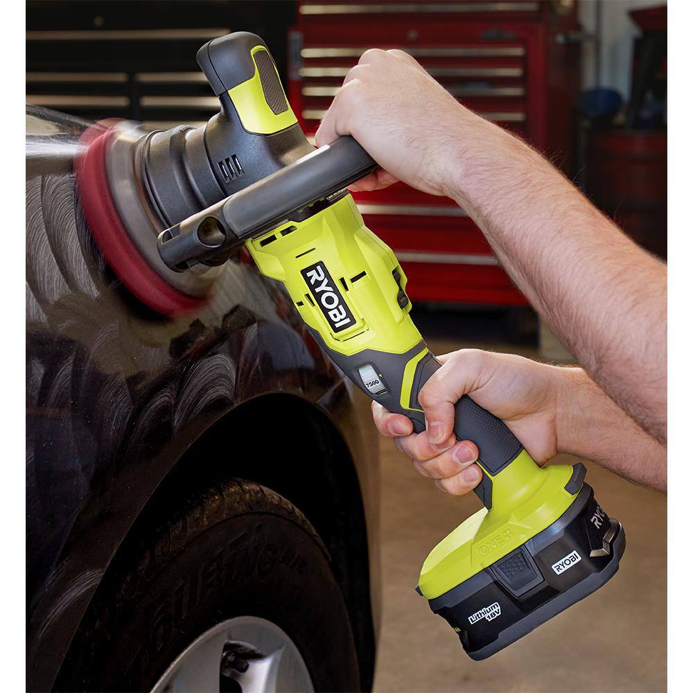 RYOBI 5 in. Foam Dual Action Polisher Cutting Pad Set (3-Piece) A38DA303