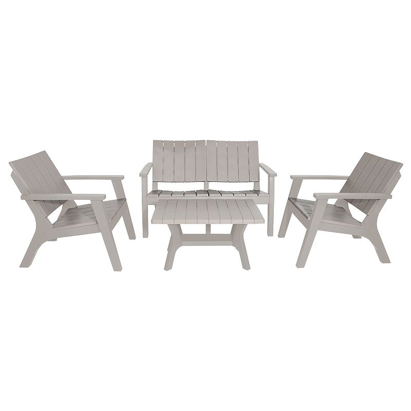 Dukap Enzo Patio Conversation 4-piece Set