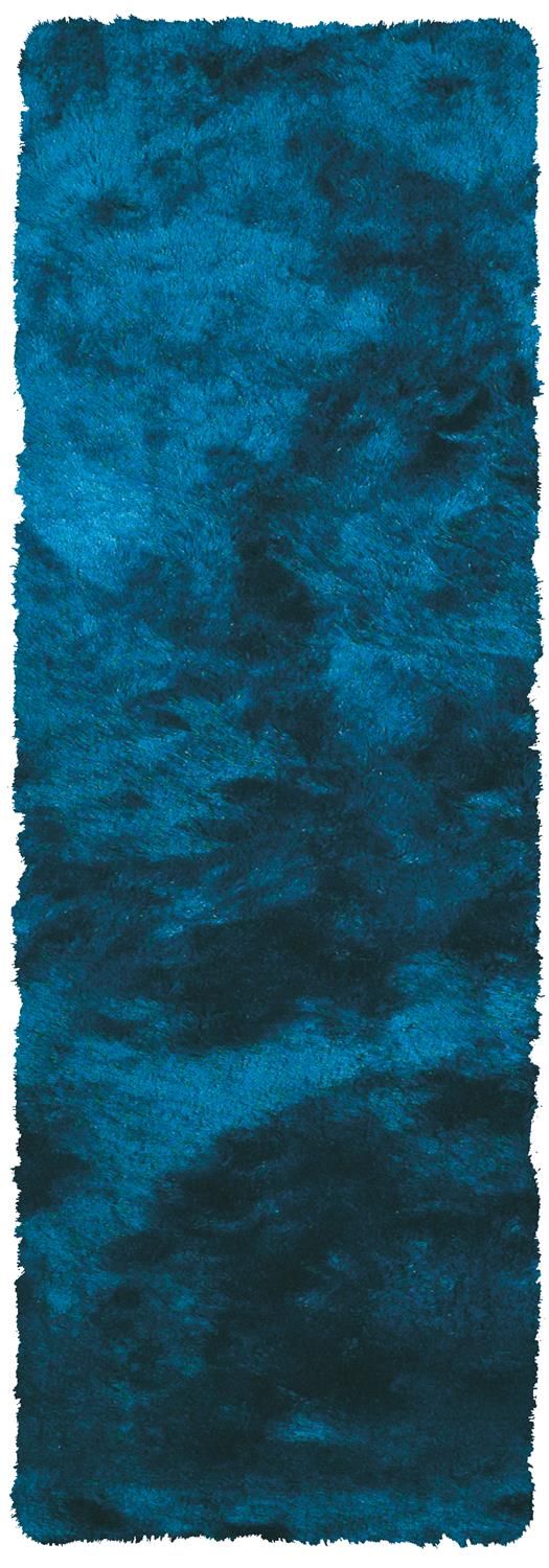 Freya Hand Tufted Teal and Teal Rug by BD Fine