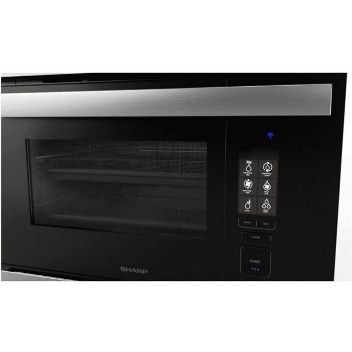 Sharp 24-inch, 1.1 cu.ft. Built-in Single Wall Oven with Steam Cooking SSC2489DS