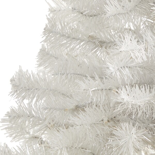 5' White Christmas Tree with 350 Branches