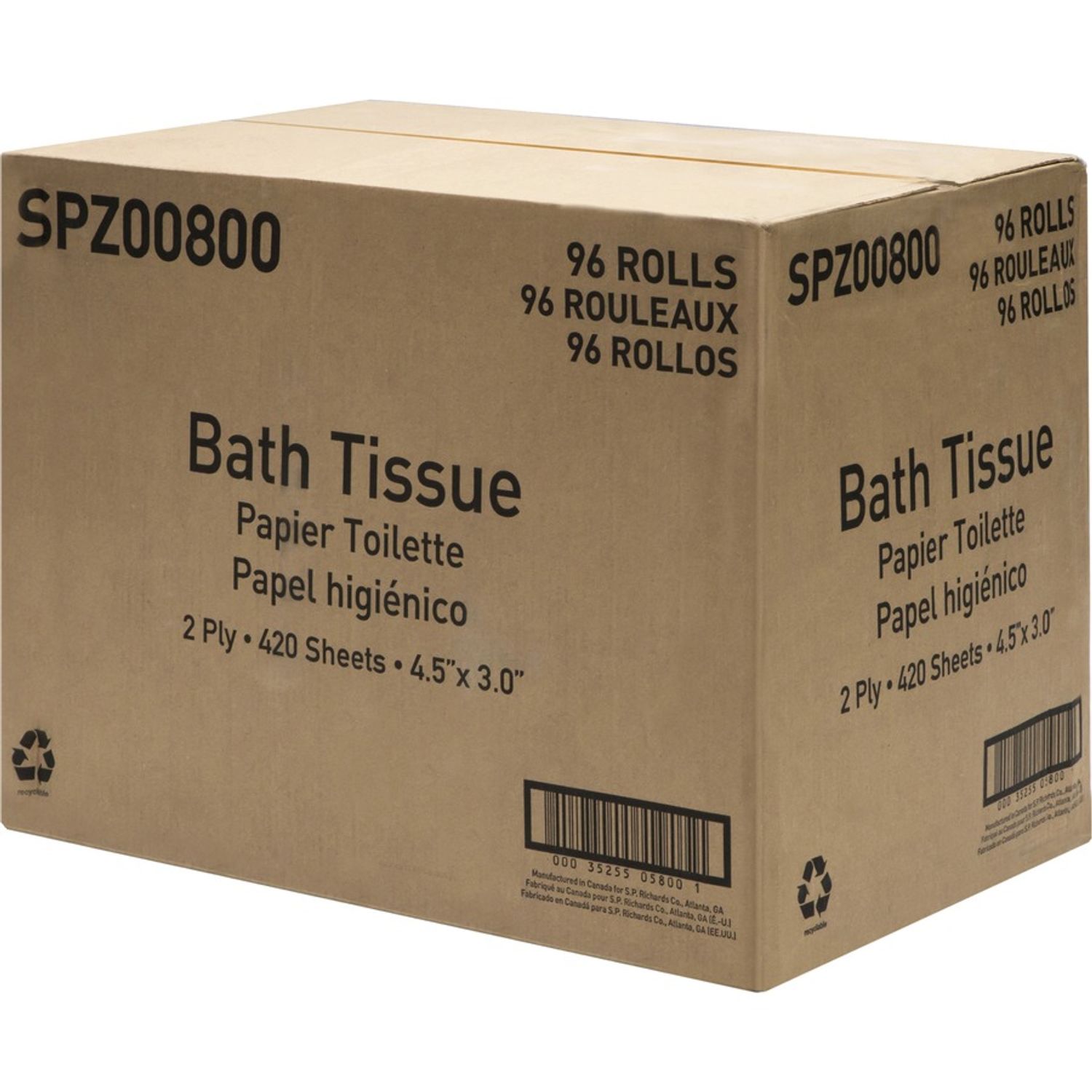 2-ply Bath Tissue by Special Buy SPZ00800