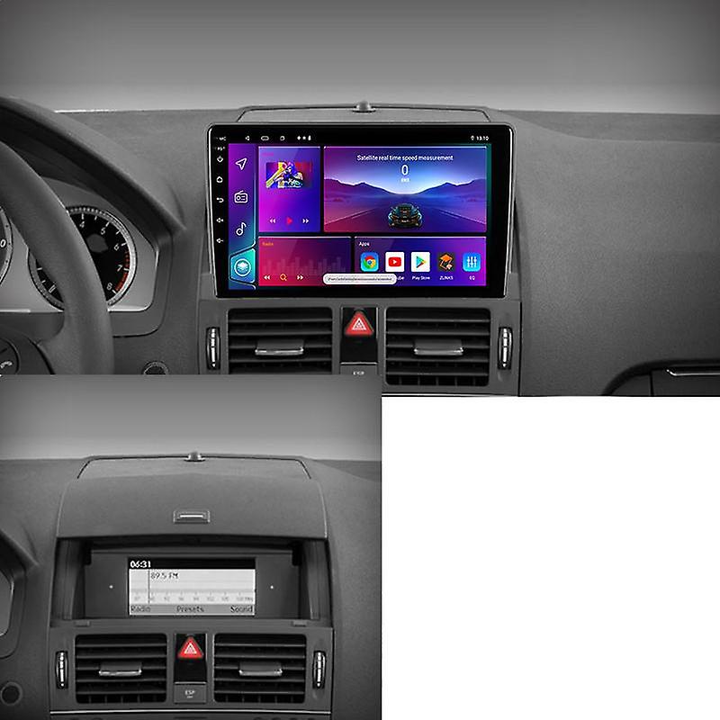 Wireless Carplay Android Auto Car Radio For Mercedes Benz C Class 3 W204 S204 2006 - 2011 Multimedia