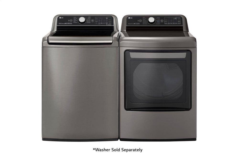 Lg DLEX7800VE 7.3 Cu.Ft. Smart Wi-Fi Enabled Electric Dryer With Turbosteam™