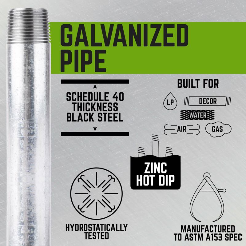 NIPPLE GALV 1/2X1-1/2