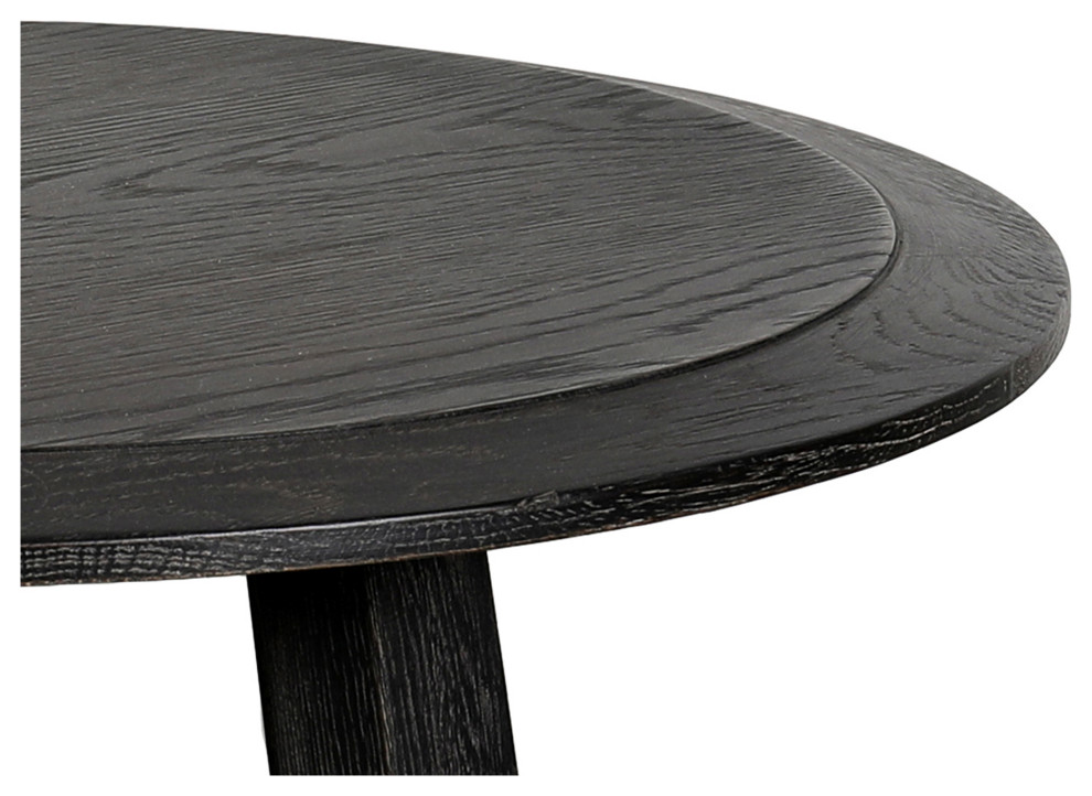 Nathan Coffee Table  Black   Transitional   Coffee Tables   by HedgeApple  Houzz