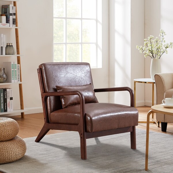 Aston Modern Solid wood Accent Chair