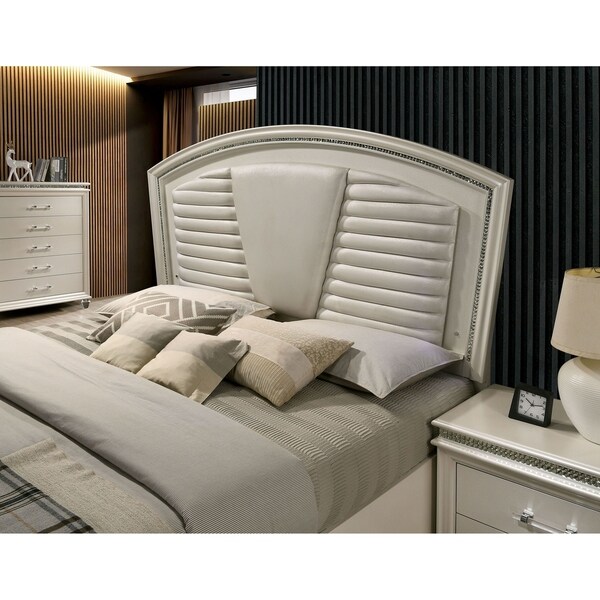 Furniture of America Xian Glam Solid Wood 2-piece Bedroom Set - - 29779026