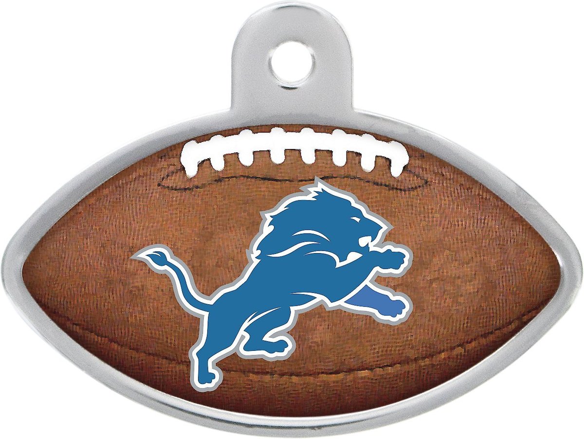 Quick-Tag NFL Football Personalized Dog and Cat ID Tag， Large