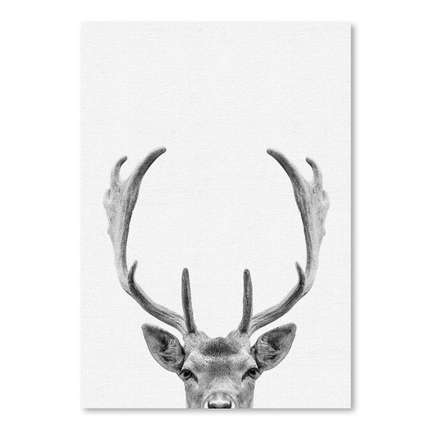 Americanflat Animal Minimalist Deer By Nuada Poster Art Print