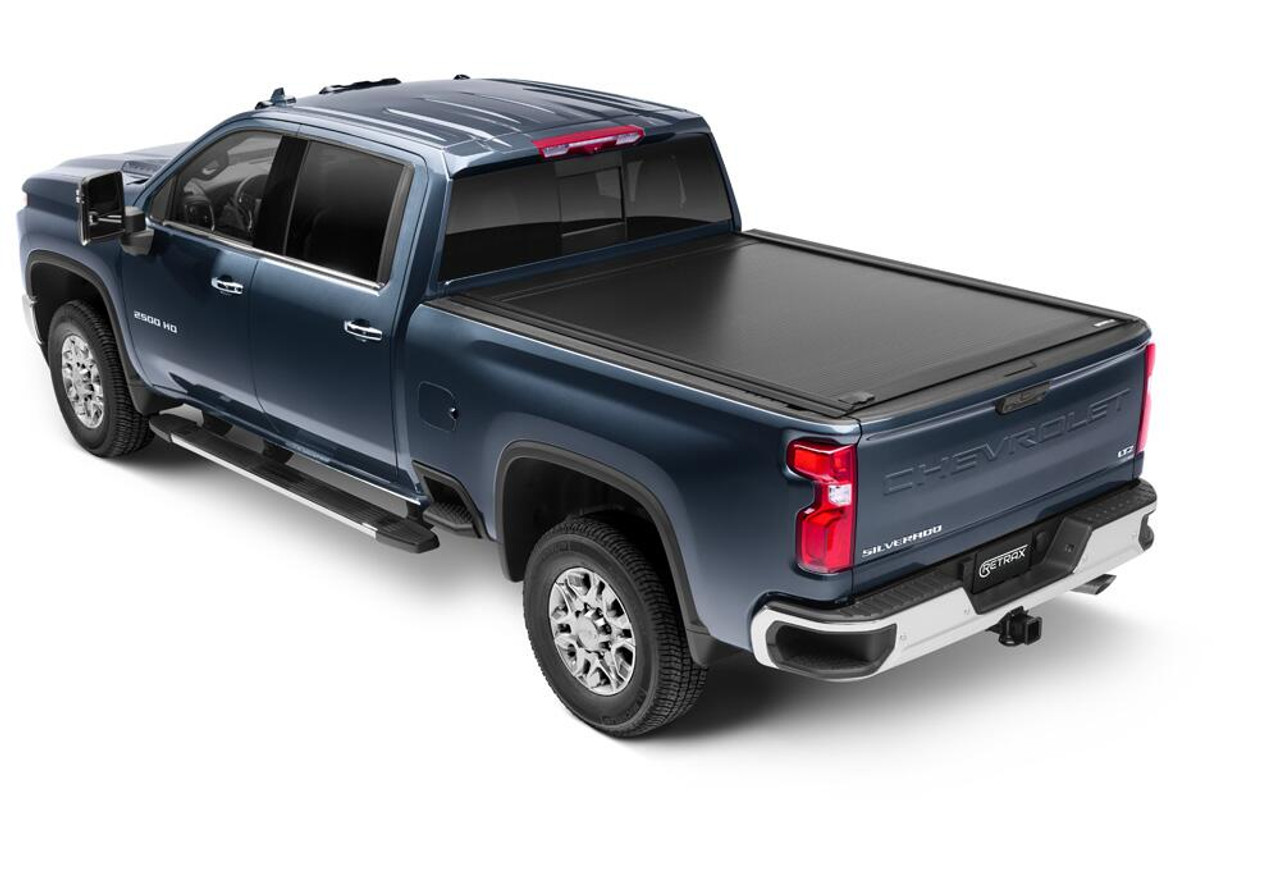 Retrax RetraxONE MX  2023 SilvSierra 2500HD3500HD 6x279quot wout Stk Pkt  Std Rail Tonneau Cover