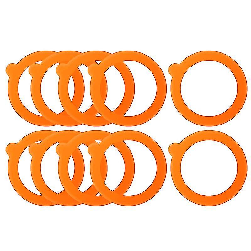 20 Pieces Replacement Silicone Seals Replacement Rubber Jar Seals