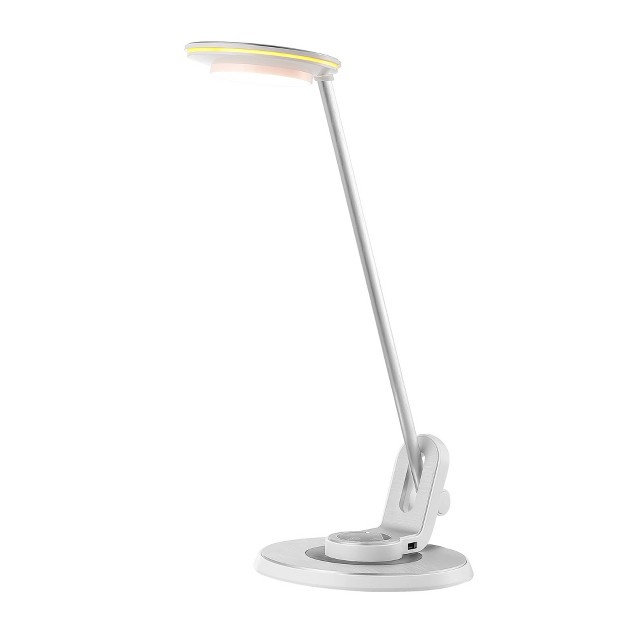 Led Milton dixon Aluminum Contemporary Minimalist Task Lamp Jonathan Y