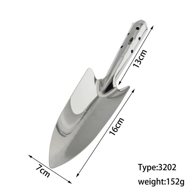 High quality Stainless Steel Blade Garden Tool Bonsai Tools Transplant Trowel Transplanter Garden Shovel