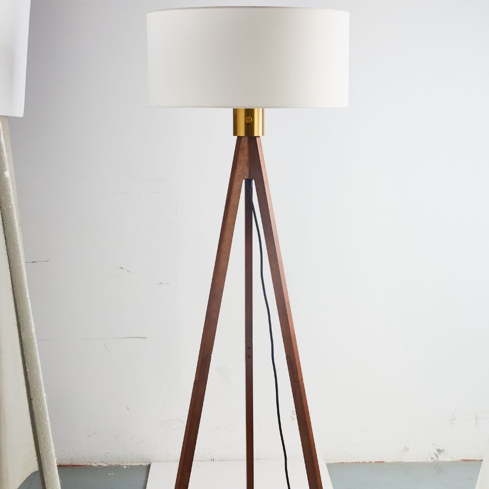 Gem Wooden Tripod Floor Lamp Cy-Ltd-1000