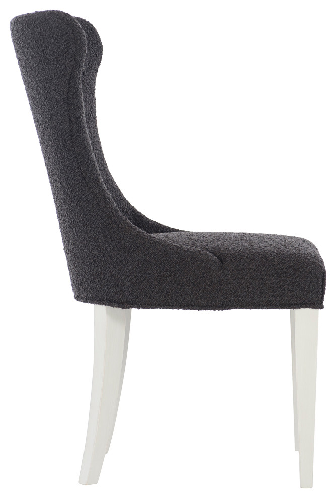 Bernhardt Silhouette Side Chair  Dark Fabric   Transitional   Armchairs And Accent Chairs   by Bernhardt Furniture Company  Houzz