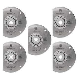 FEIN 4 in. High-Speed Steel Segmented Saw Blade Starlock Plus (5-Pack) 63502196230