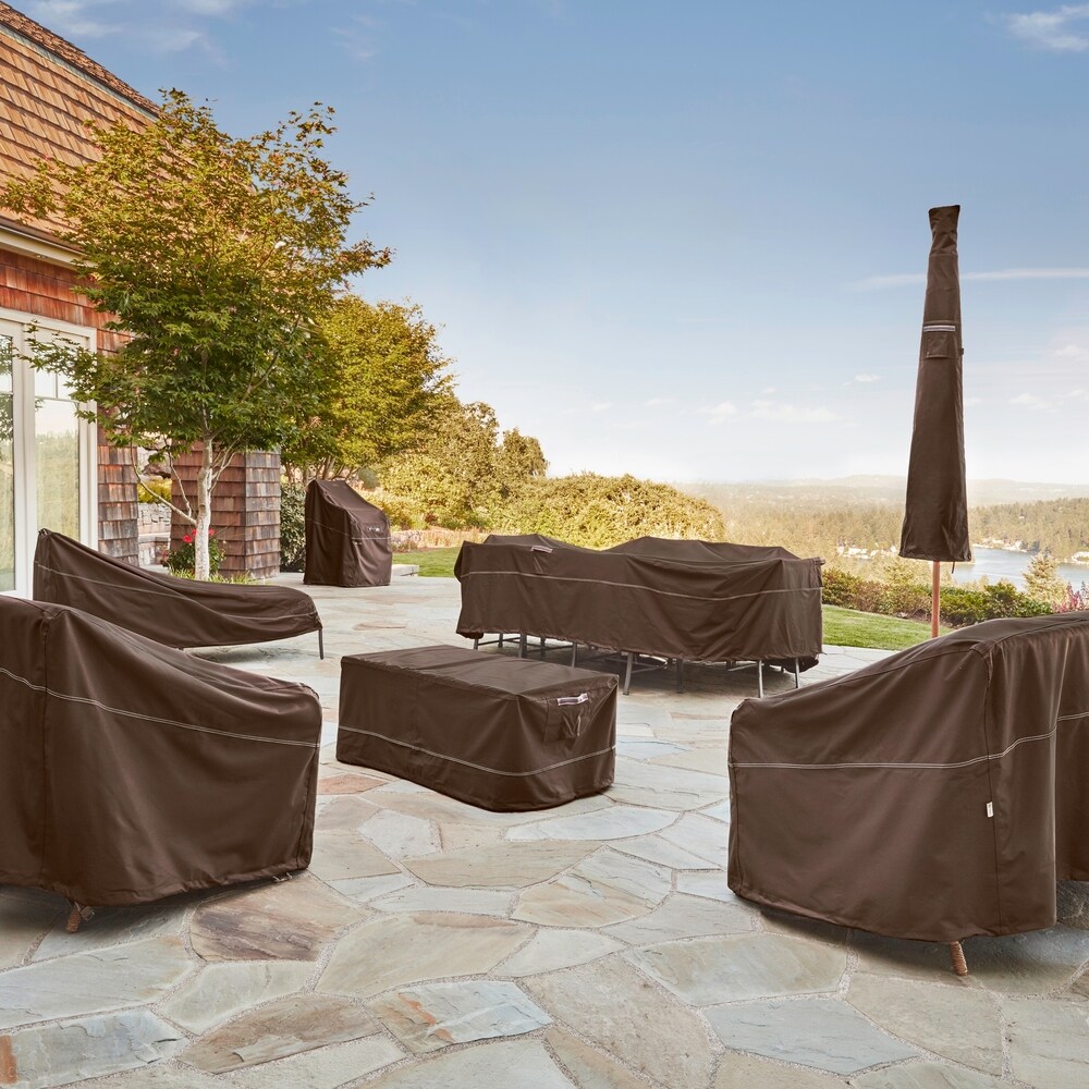 Classic Accessories Madrona Waterproof 44 Inch Round Fire Pit Cover