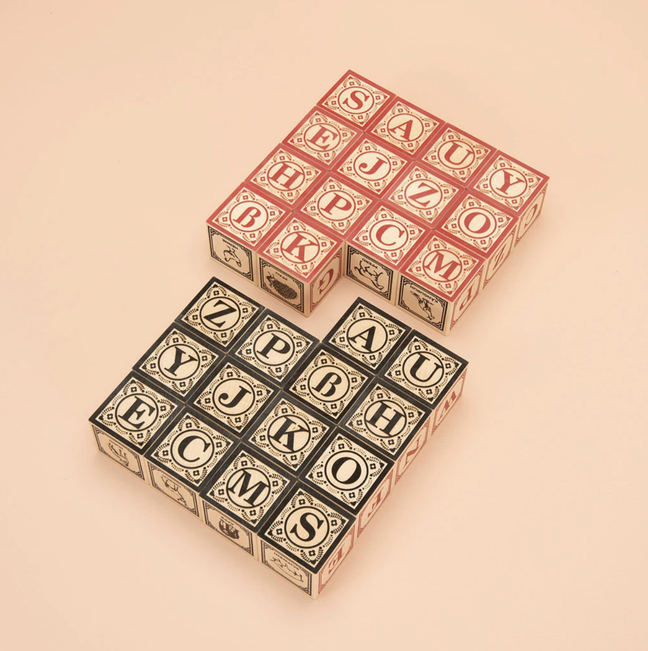 German Wooden ABC Blocks by Uncle Goose