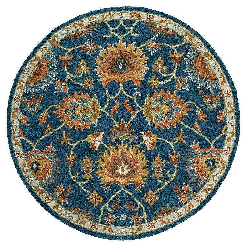 Safavieh Heritage Sibiu Framed Floral Wool Rug