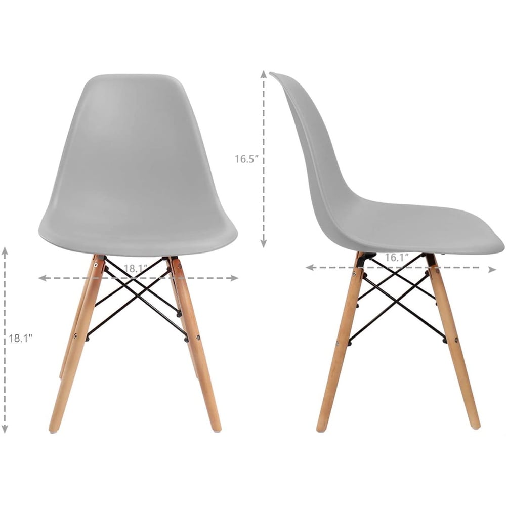 Homall Modern Dining Chairs  Set of 4