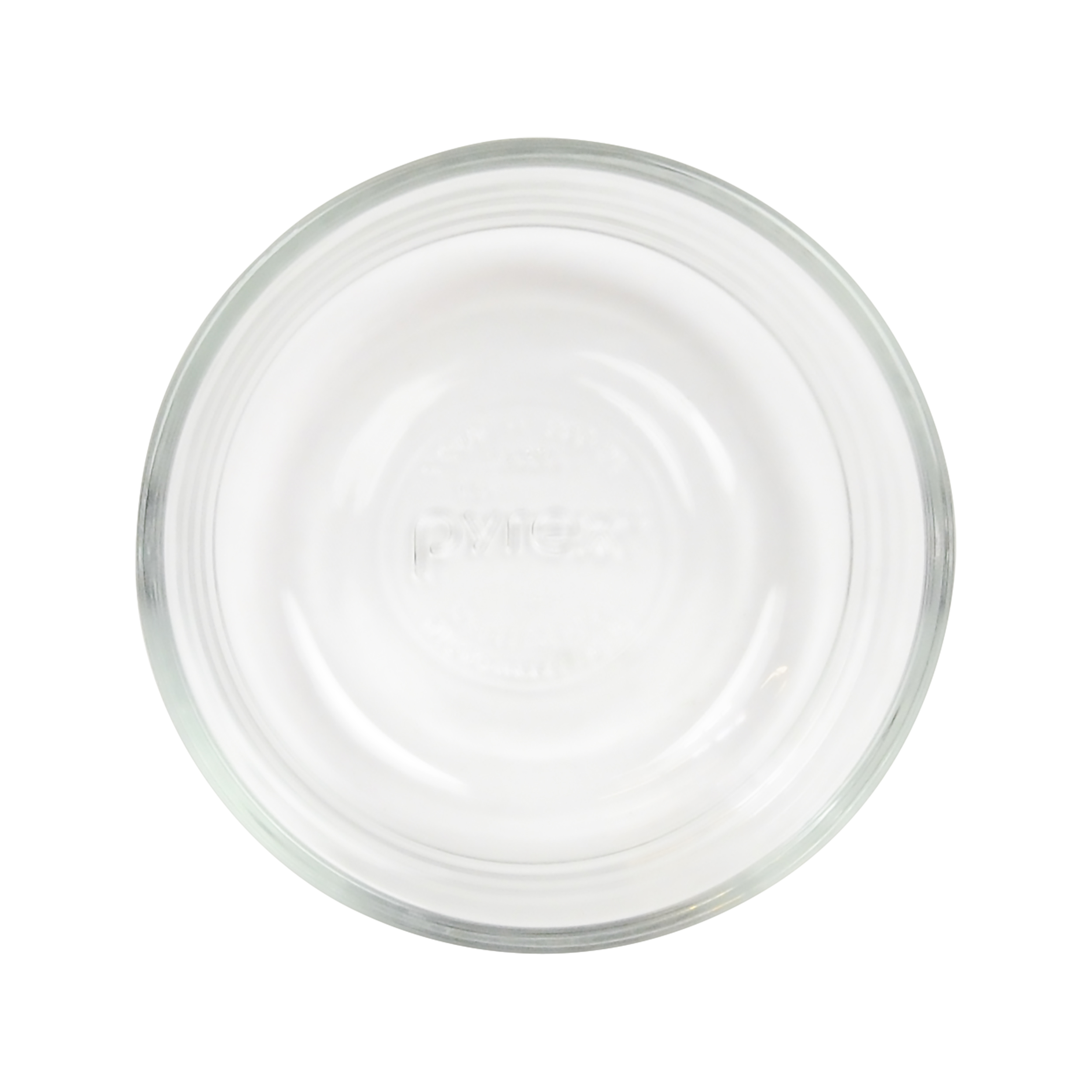 Pyrex 7202 1-Cup Clear Round Glass Food Storage Bowl and 7202-PC Green Lid (2-Pack)