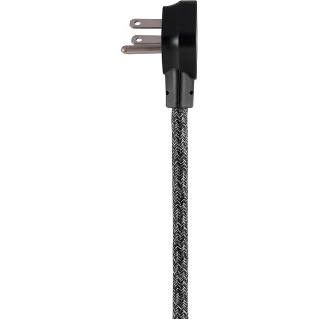 Cordinate 3 Outlet 10 x27 Extension Cord Dark Heather