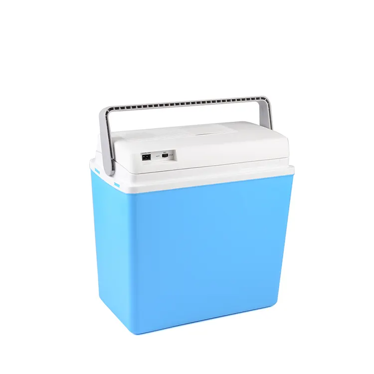 Factory Wholesale 23L electric cooler box DC 12V car fridges for car boat truck fishing picnic hiking camping fridge