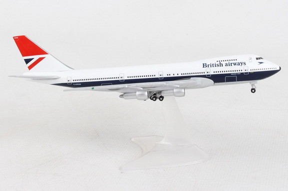 Herpa British 747 100 1/500 747 Farewell  HE534857