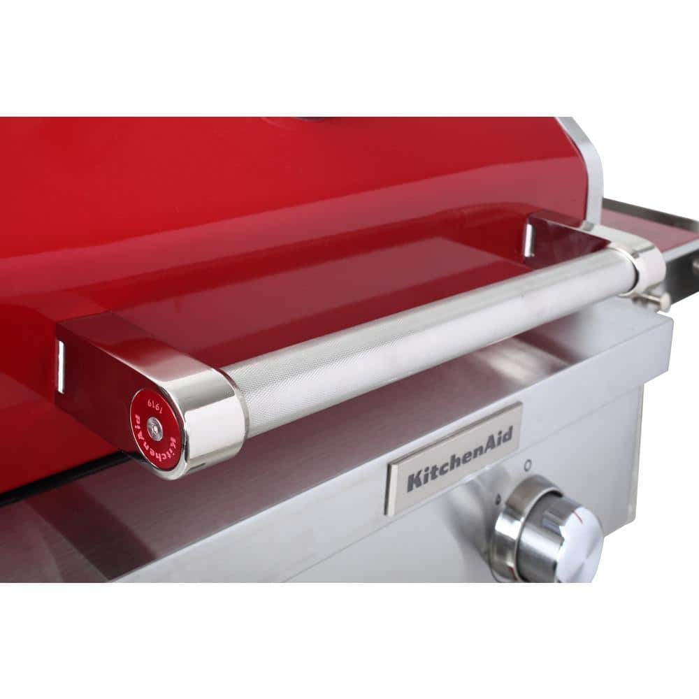 KitchenAid 2-Burner Propane Gas Grill in all Red 720-0891CA