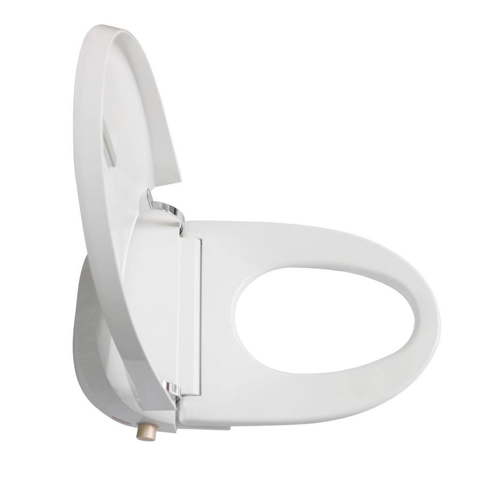 HOROW Electric Smart Bidet Seat for HR-0020 Bidet Toilet in. White Replacement Bidet Seat HR-0020-1