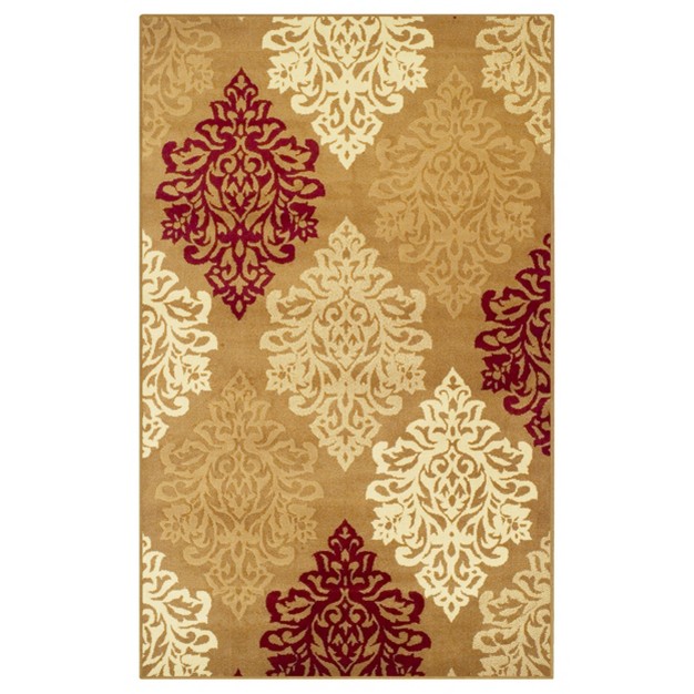 Traditional Floral Indoor Hallway Entryway Runner Rug By Blue Nile Mills