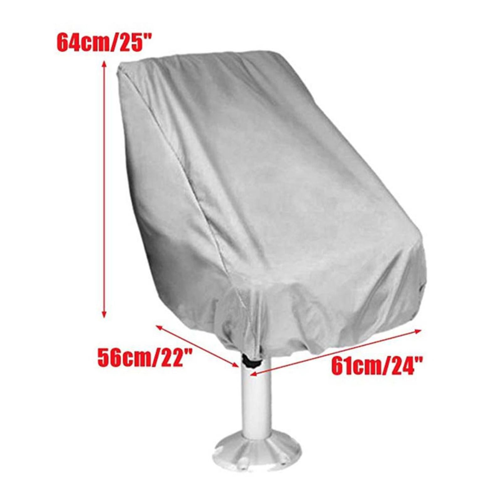 2 Pieces Boat Seat Cover Outdoor Yacht Waterproof