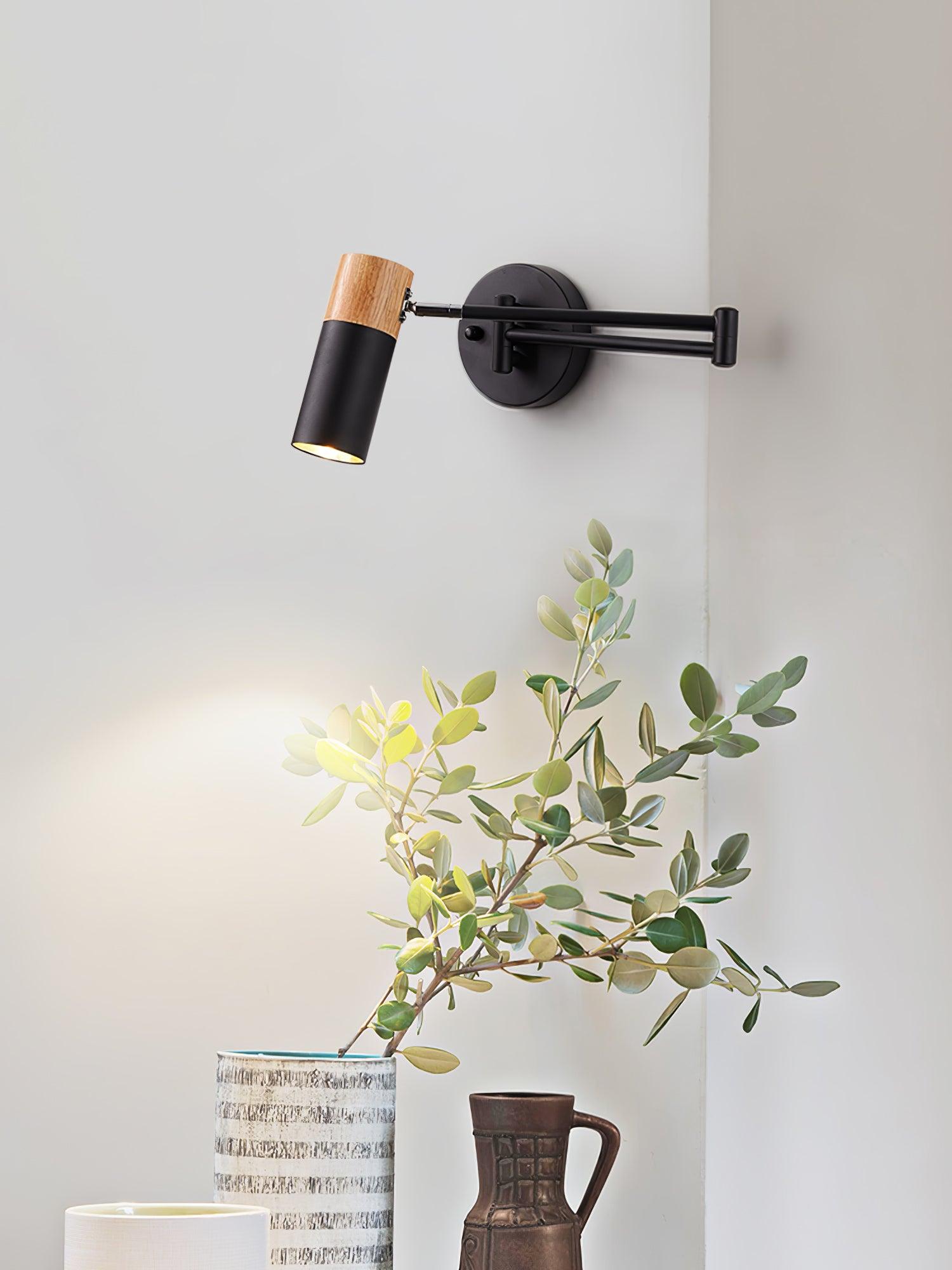 Ridge Arm Wall Lamp