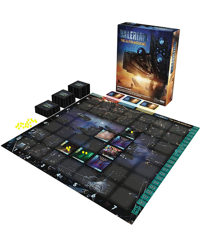 Ultra Pro Valerian The Alpha Missions Strategy Board Game