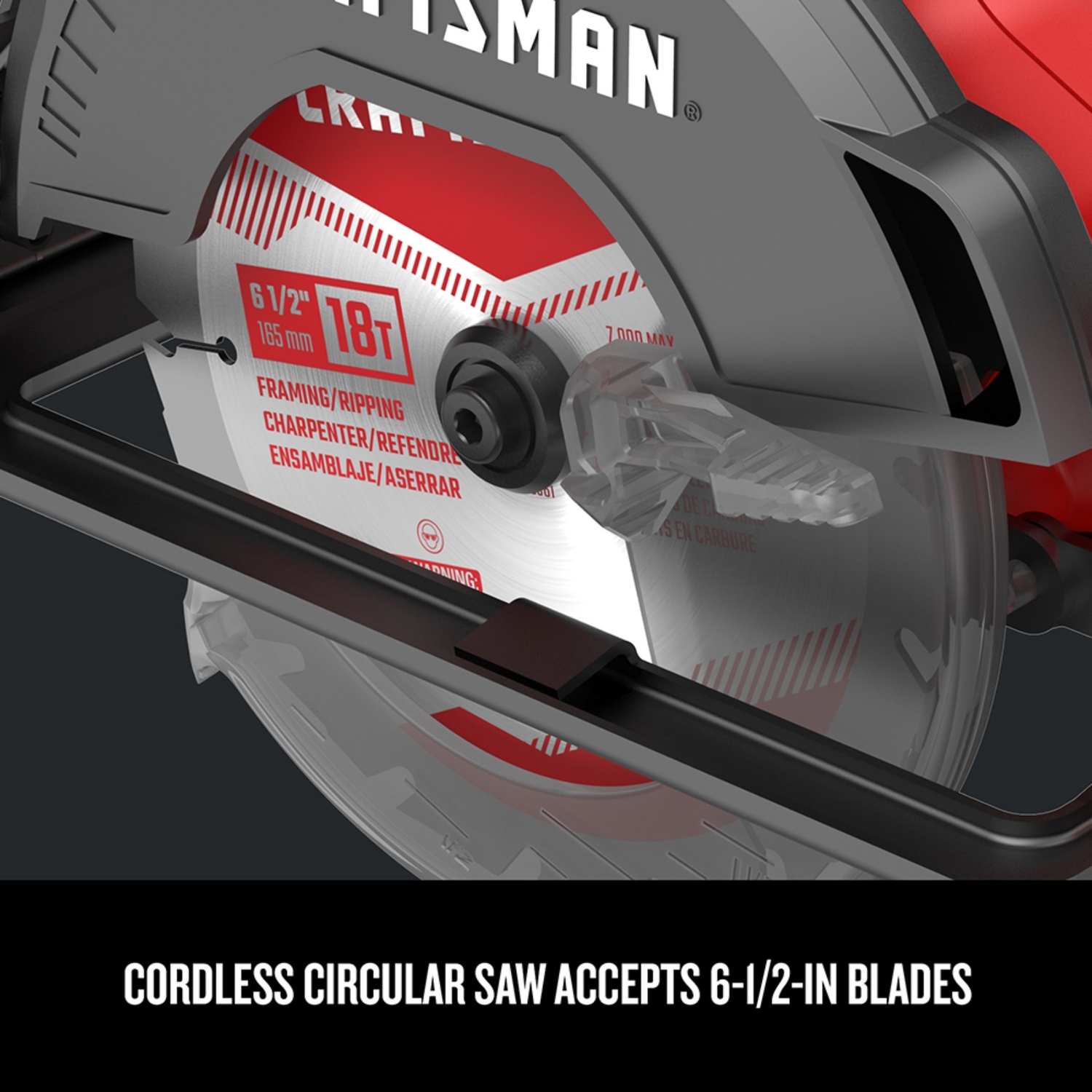 Craftsman V20 6-1/2 in. Cordless Circular Saw Tool Only