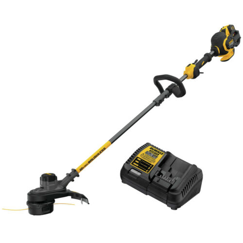 DEWALT DCST970X1S 60V MAX Brushless Cordless Battery Powered String Trimmer Kit with (1) FLEXVOLT 3Ah Battery and Charger