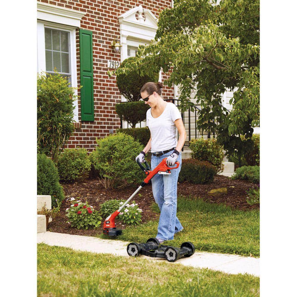 BLACKDECKER 20V MAX Cordless Battery Powered 3in1 String Trimmer Lawn Edger and Lawn Mower Kit with