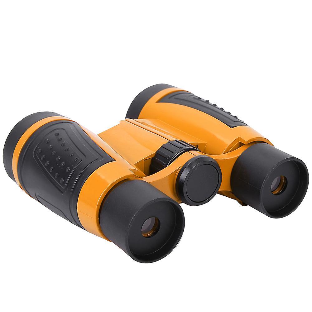 6x30 Child Kid Outdoor Birding Binocular Children Folding Telescope Toy Gift Yellow