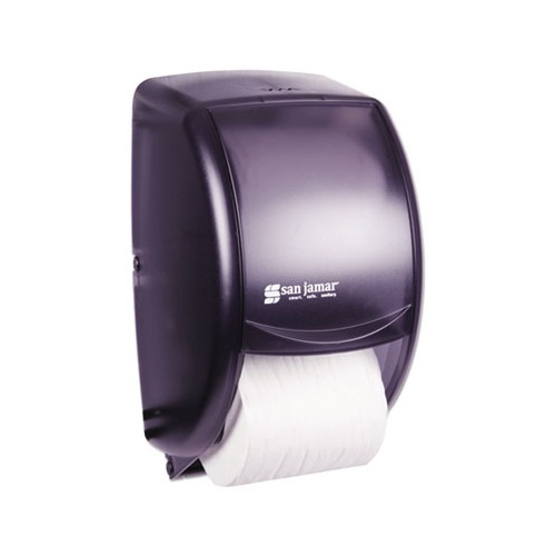 San Jamar Duett Standard Bath Tissue Dispenser  SJMR3500TBK