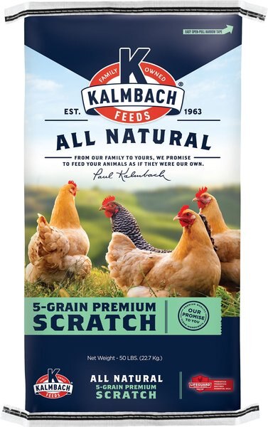 Kalmbach Feeds All Natural 5-Grain Premium Scratch Chicken Feed