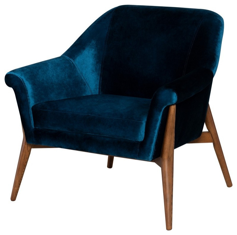 Cedalion Occasional Chair midnight blue   Midcentury   Armchairs And Accent Chairs   by Virgil Stanis Design  Houzz